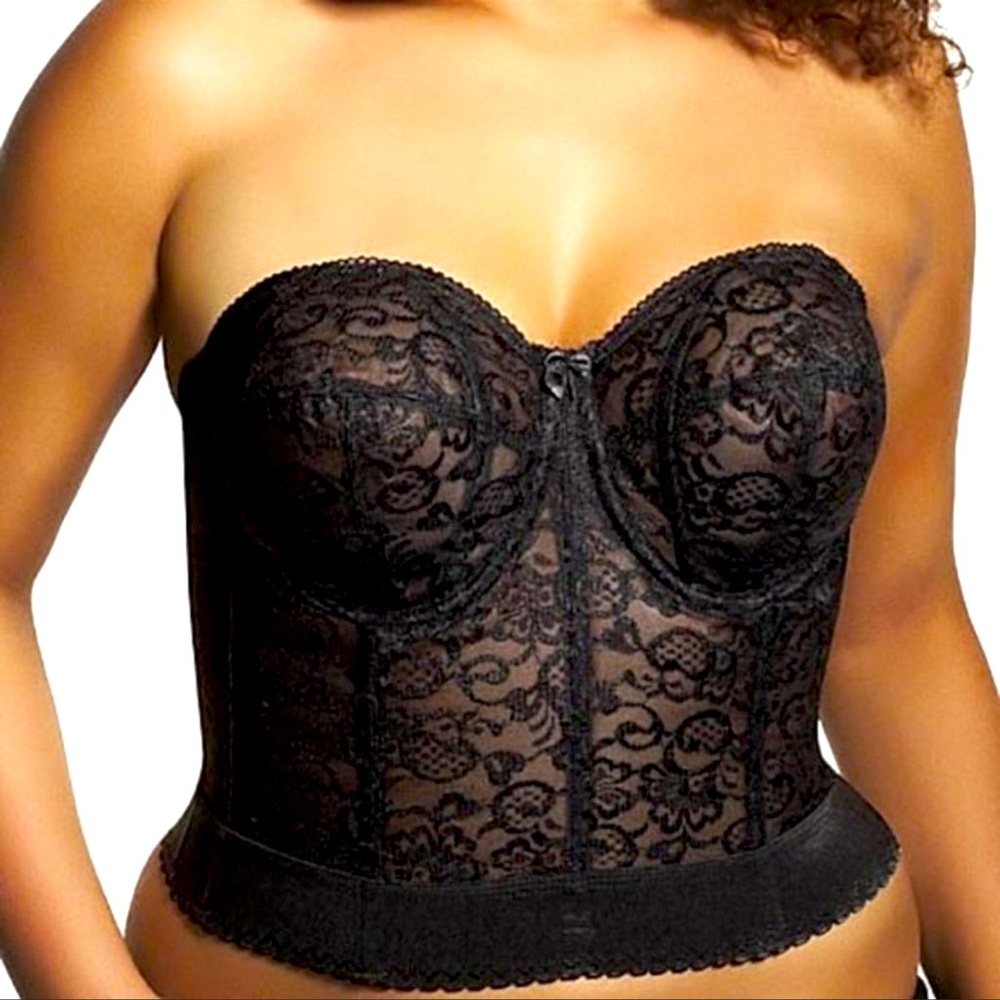 Goddess Lace Bridal Longline  Bra